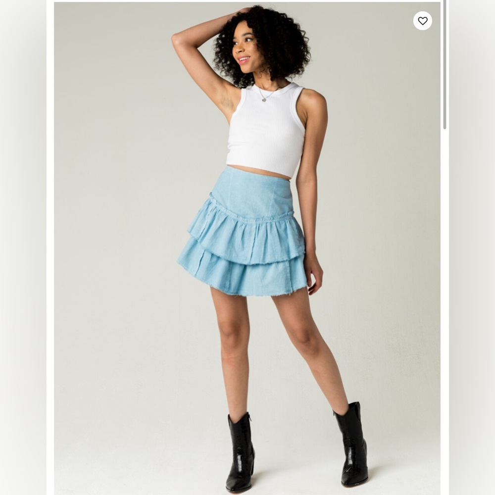 Free People Ruffles in the Sand skirt